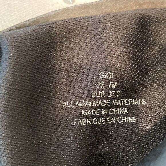 JUSTFAB GiGi Thigh-High  Boots In Black Size 7 - Picture 7 of 7